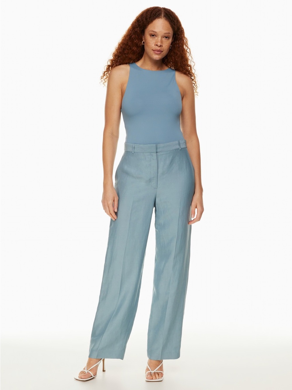 Babaton Agency Linen Pant NWT